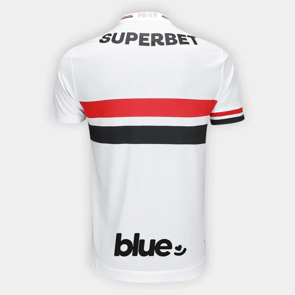 Camisa New Balance São Paulo 2025/26 I Jogador Com Patrocínios