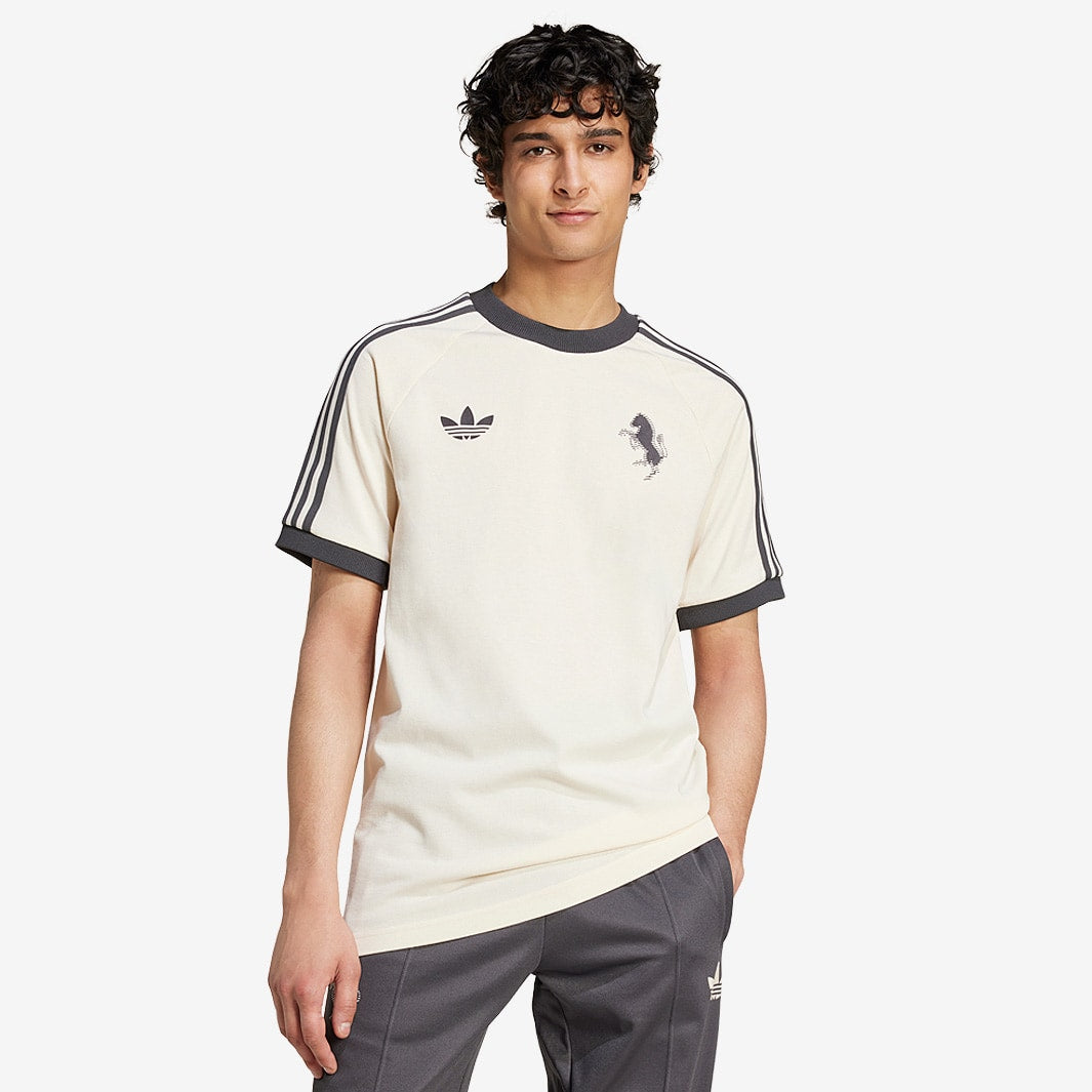 Camisa Casual Adidas Juventus FC 3 Stripes
