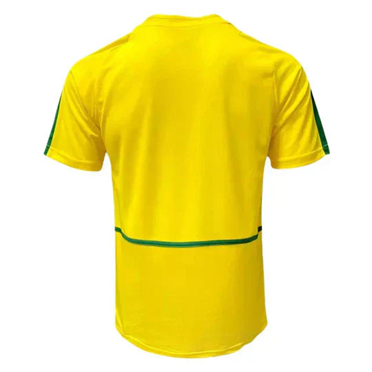 Camisa Retrô Home do Brasil 2002 Torcedor Nike Masculina - Amarela