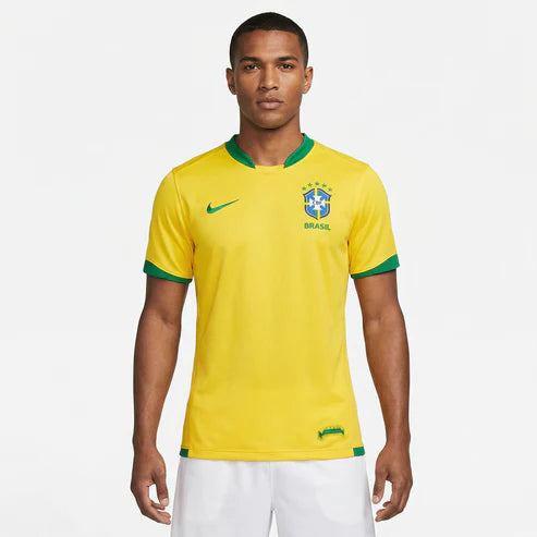 Camisa Retrô Home do Brasil 2006/07 Torcedor Nike Masculina - Amarela