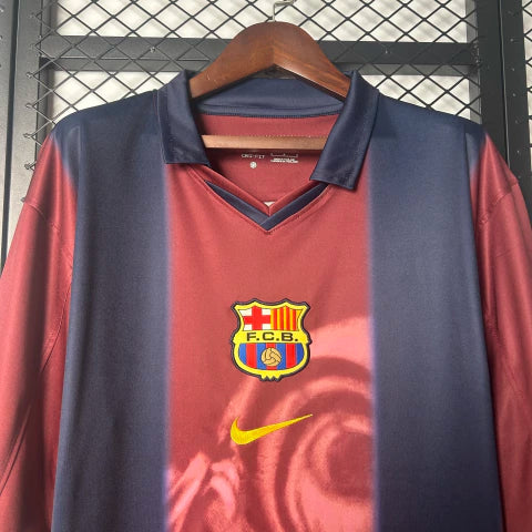 Camisa Retro do Barcelona Edição Travis Scott 2000/01 Torcedor Nike Unissex