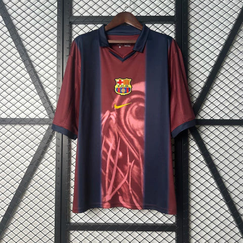 Camisa Retro do Barcelona Edição Travis Scott 2000/01 Torcedor Nike Unissex